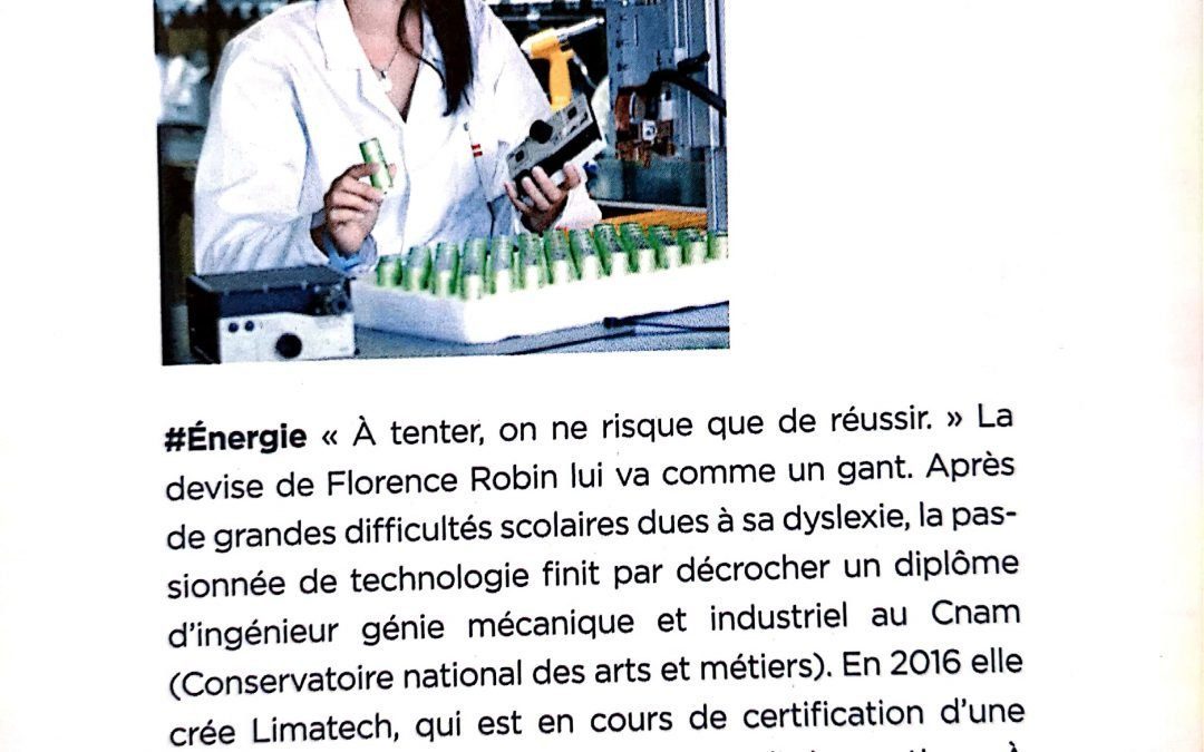Florence Robin, president of Limatech, named among the 50 personalities who have marked the Toulouse region